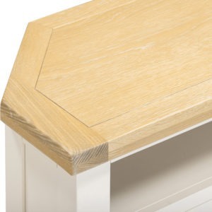 Windsor Ivory & Oak Corner TV Unit