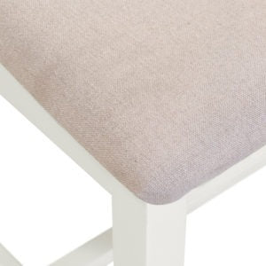 Windsor Ivory & Oat Fabric Cross Back Chair (Box of 2)