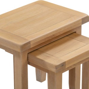 Windsor Natural Oak Nest of 2 Tables