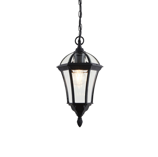 Endon Drayton Black IP44 Outdoor Lantern