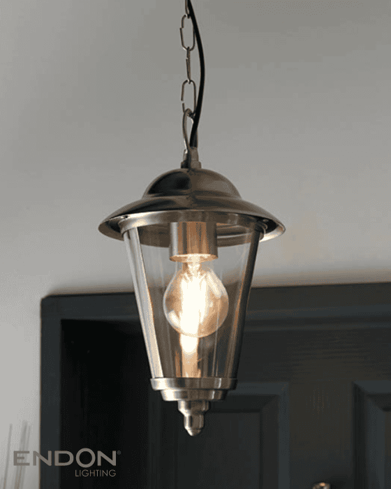 Endon Klein Outdoor IP20 Stainless Steel Pendant