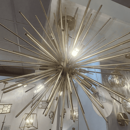 EX-DISPLAY Endon Orta Starburst 9lt Pendant