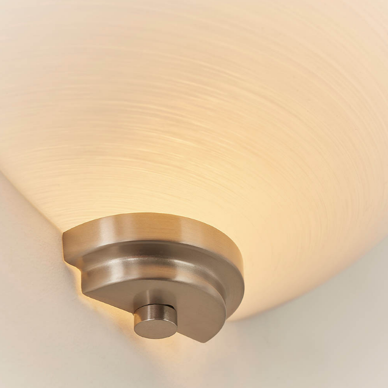 Endon Welles White & Chrome Wall Light