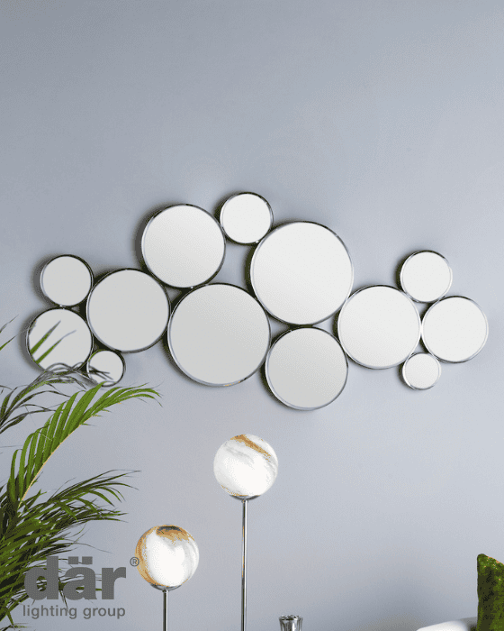 Dar Lighting Digby 97x45cm Rectangle Mirror
