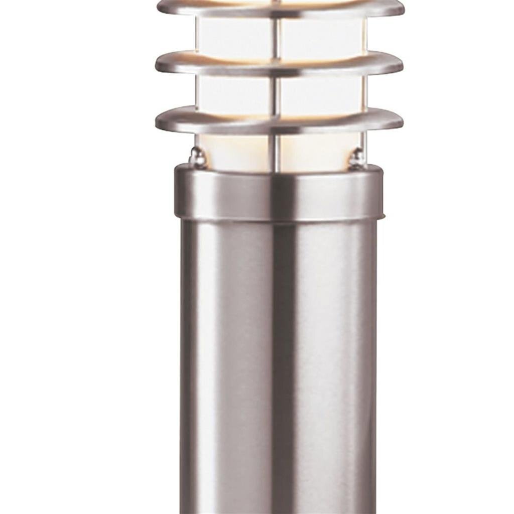 Searchlight Louvre IP44 Stainless Steel Outdoor Post Light