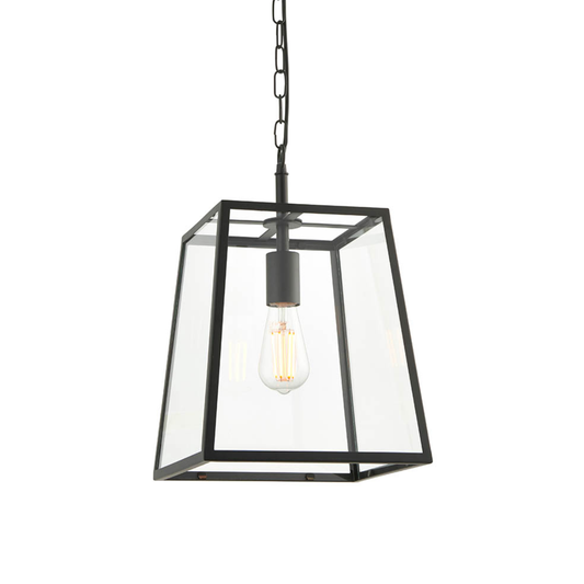 Endon Hurst Black Pendant