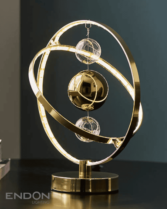 Endon Muni Gold Table Lamp