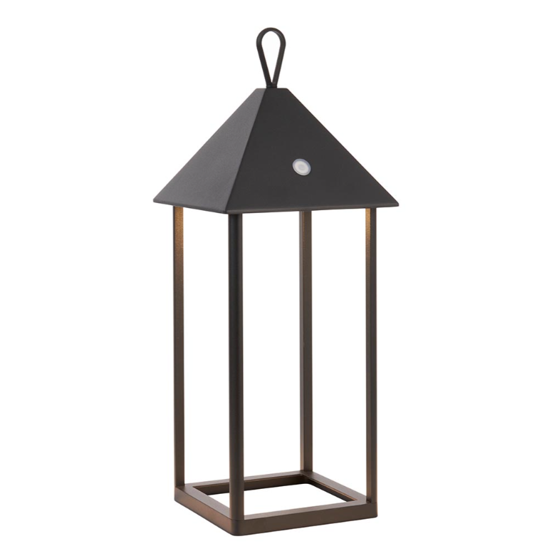 Endon Hoot Outdoor IP44 Large Black Table Lamp