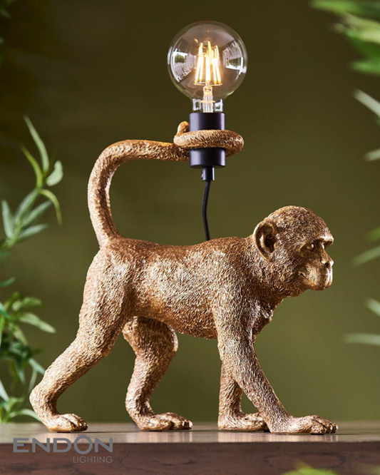 Endon Capuchin Gold Table Lamp