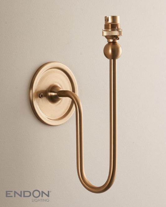 Endon Santiago Brass Wall Light (Fitting Only)