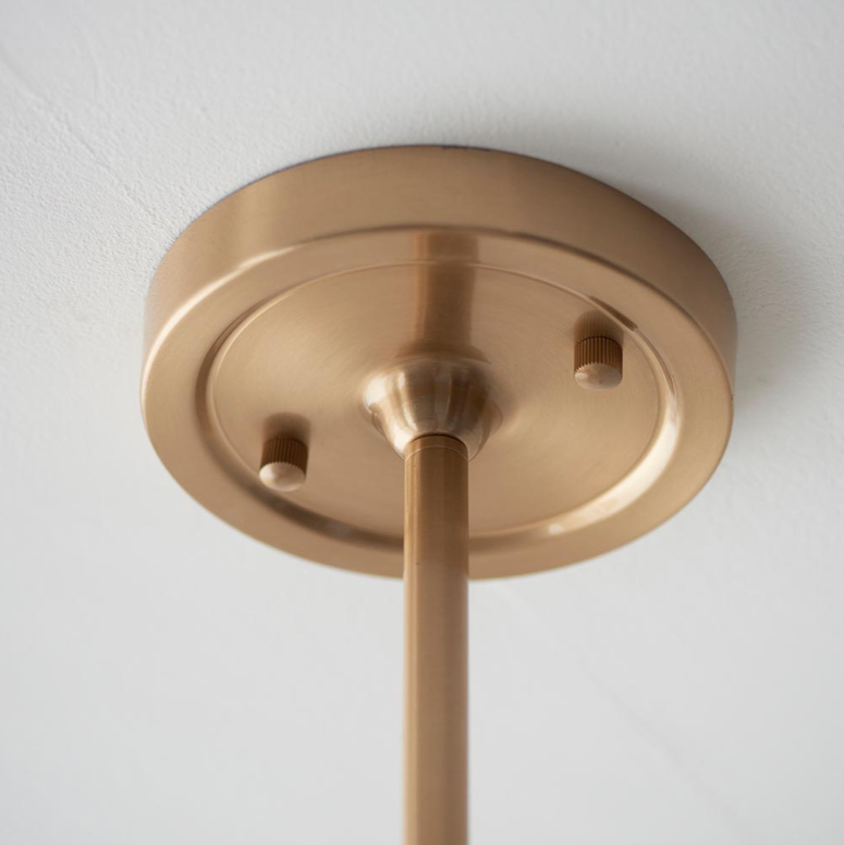 Endon Santiago 5 Light Brass Straight Pendant (Fitting Only)