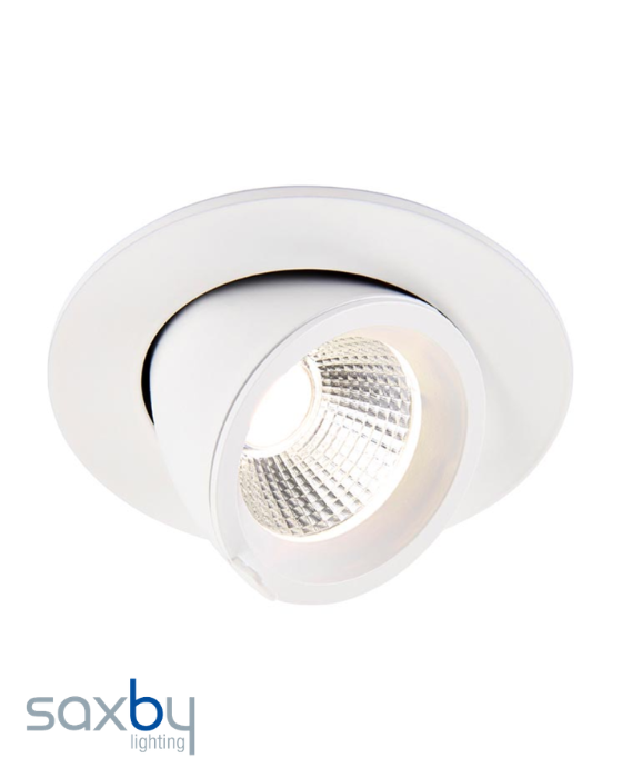 Saxby Axial Colour Changing 15/18/20W Round Recessed Downlight