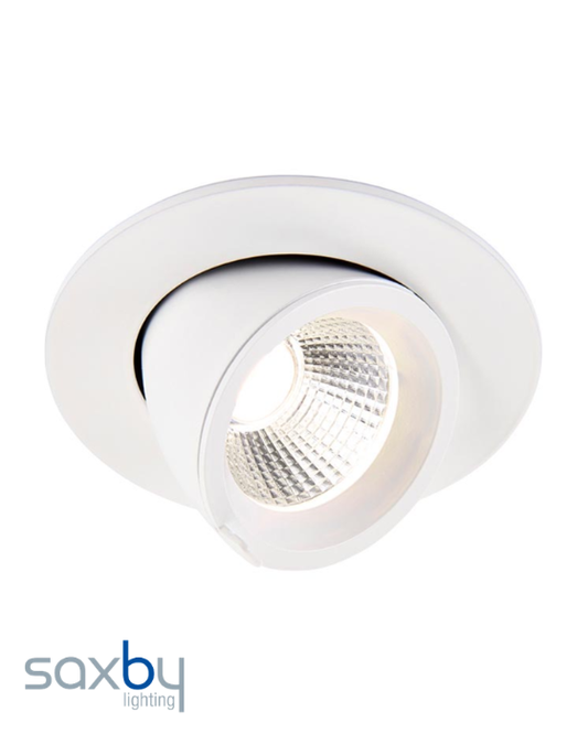 Saxby Axial Colour Changing 15/18/20W Round Recessed Downlight