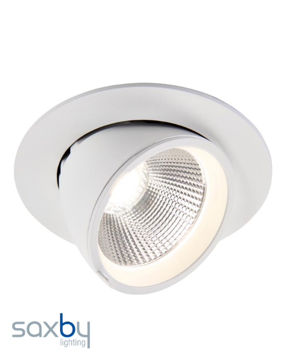 Saxby Axial Colour Changing 20/25/30W Round Recessed Downlight