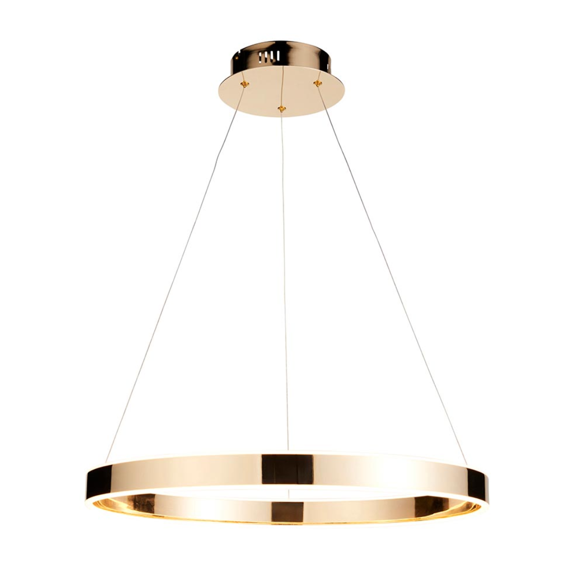 Endon Gen Ring Gold LED Pendant