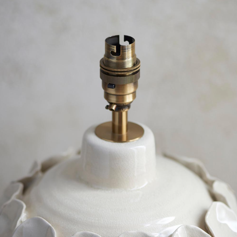 Endon Borello Ivory Table Lamp (Base Only)