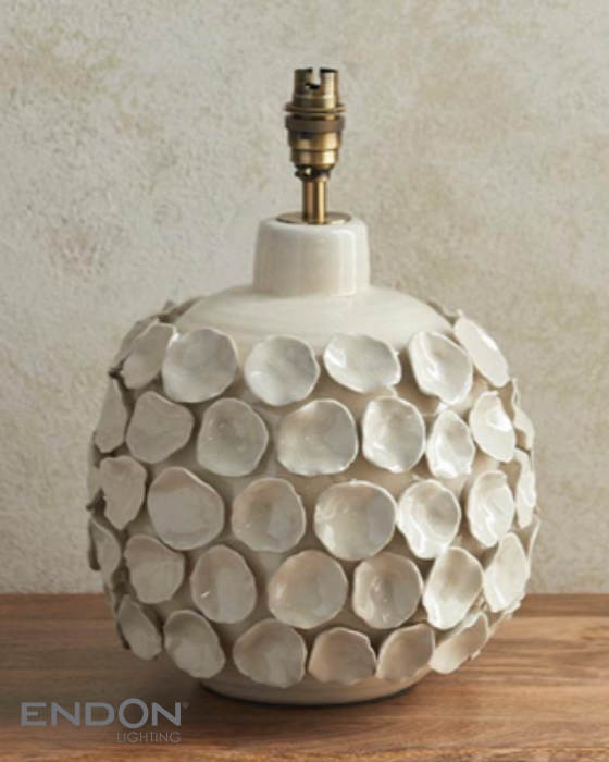 Endon Borello Ivory Table Lamp (Base Only)