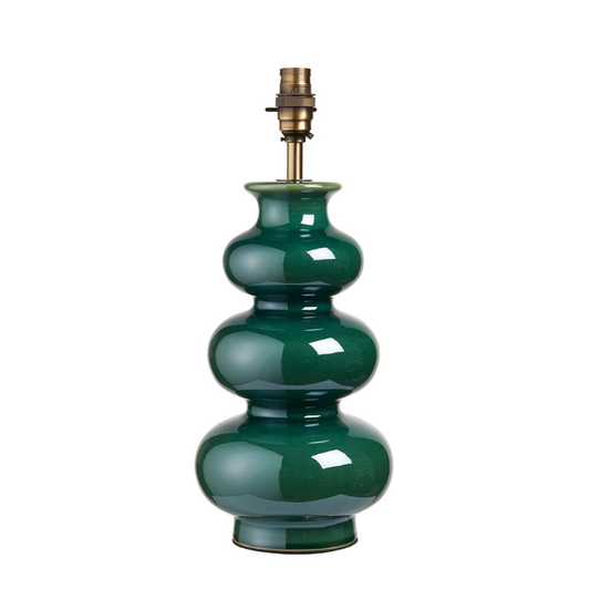 Endon Monroe Gloss Green Table Lamp (Base Only)