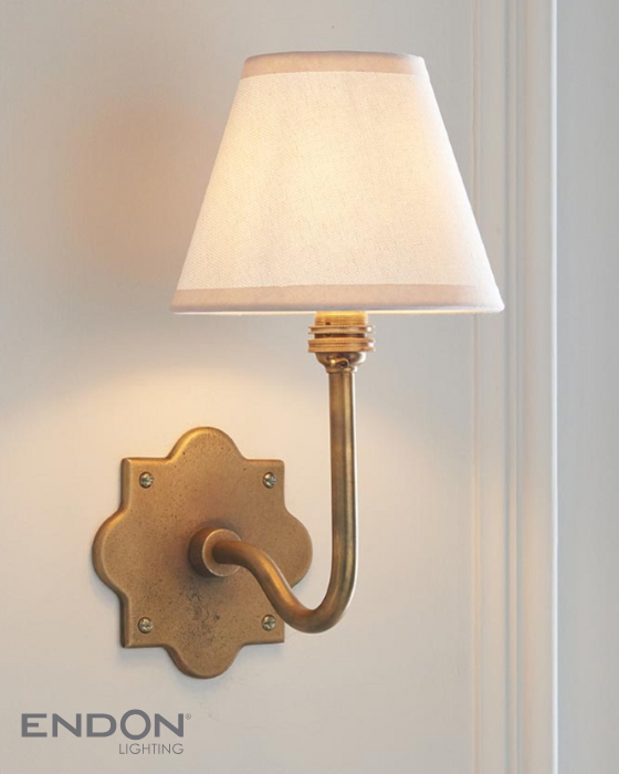 Endon Anvil Swan & Ivy 16cm Wall Light