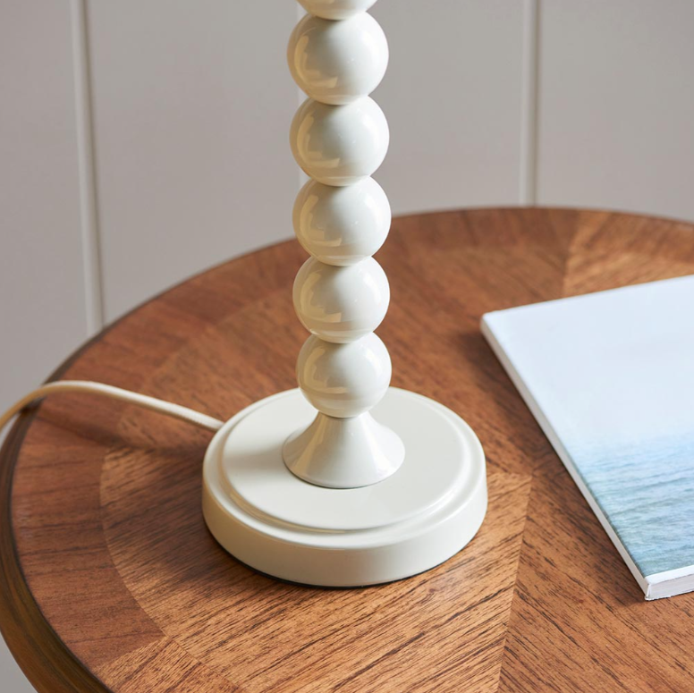 Endon Higgledy Almond White Table Lamp (Base Only)