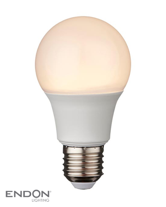 Endon Essentials E27 LED Warm White GLS Bulb (Non-dimmable)