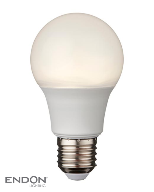 Endon Essentials E27 LED GLS Cool White (Non-dimmable)