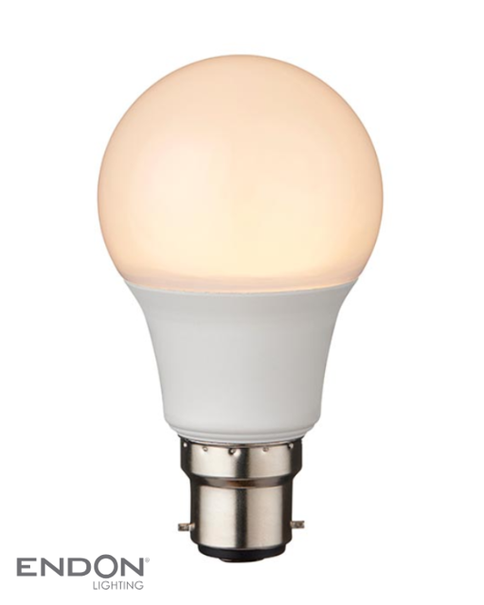 Endon Essentials B22 LED Warm White GLS Bulb (Non-dimmable)