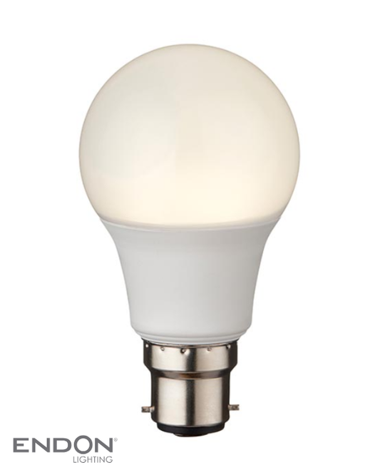Endon Essentials B22 LED Cool White GLS Bulb (Non-dimmable)