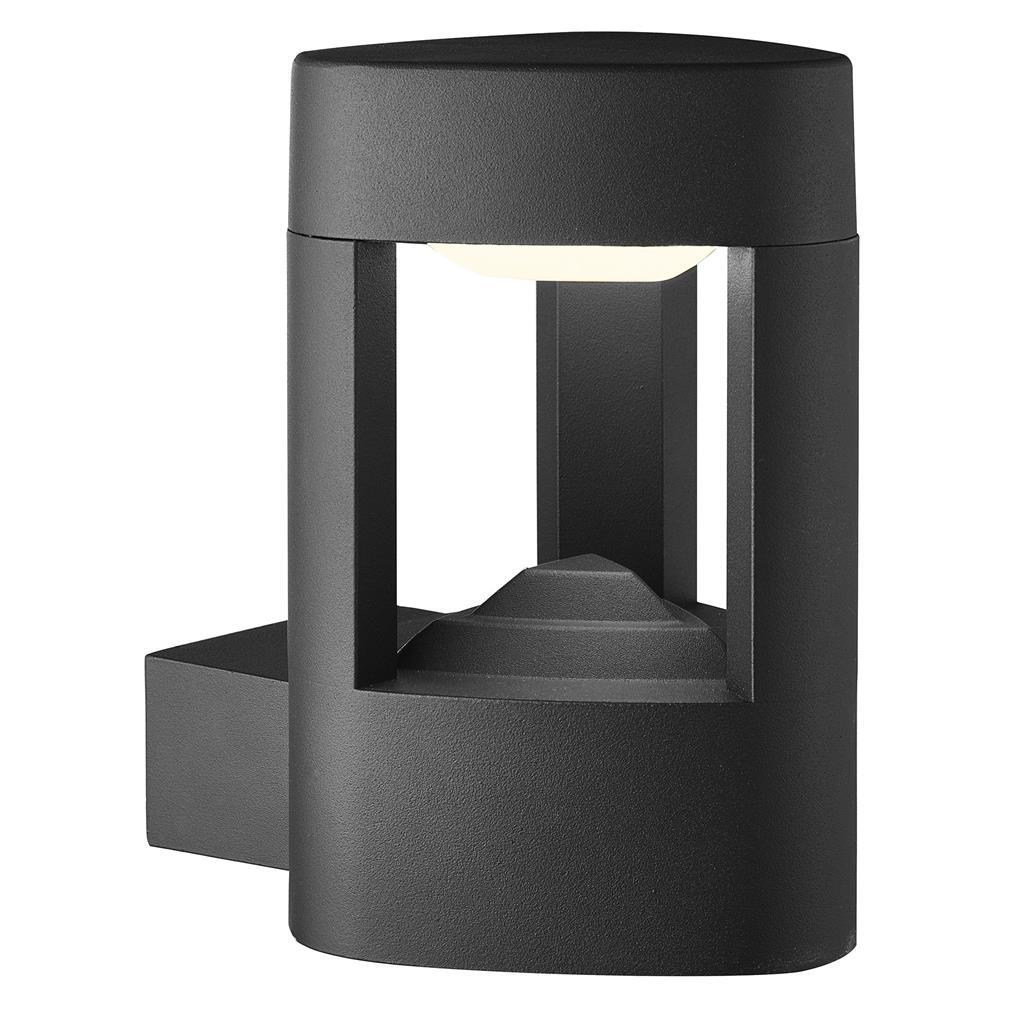 Searchlight Michigan Grey LED Outdoor Wall Light