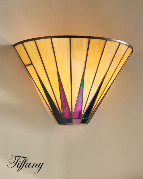 Tiffany Dark Star Wall Light