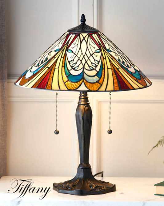Tiffany Hector Medium Table Lamp