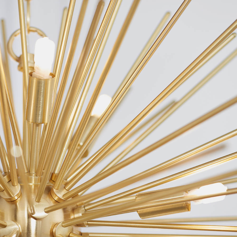 Endon Orta 9 Light Starburst Pendant