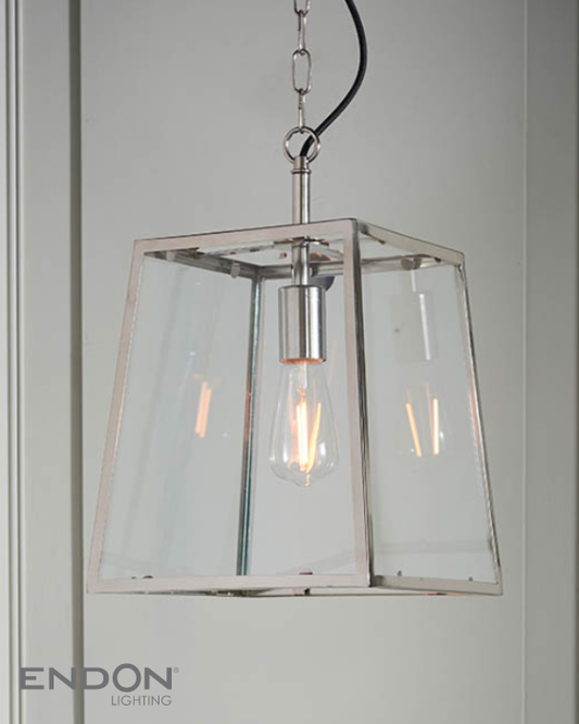 Endon Hurst Nickel Pendant