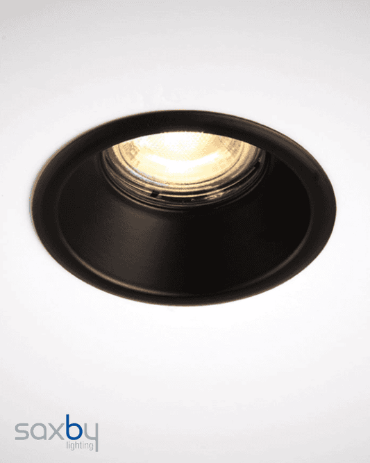 Saxby Speculo Matt Black LED Downlight