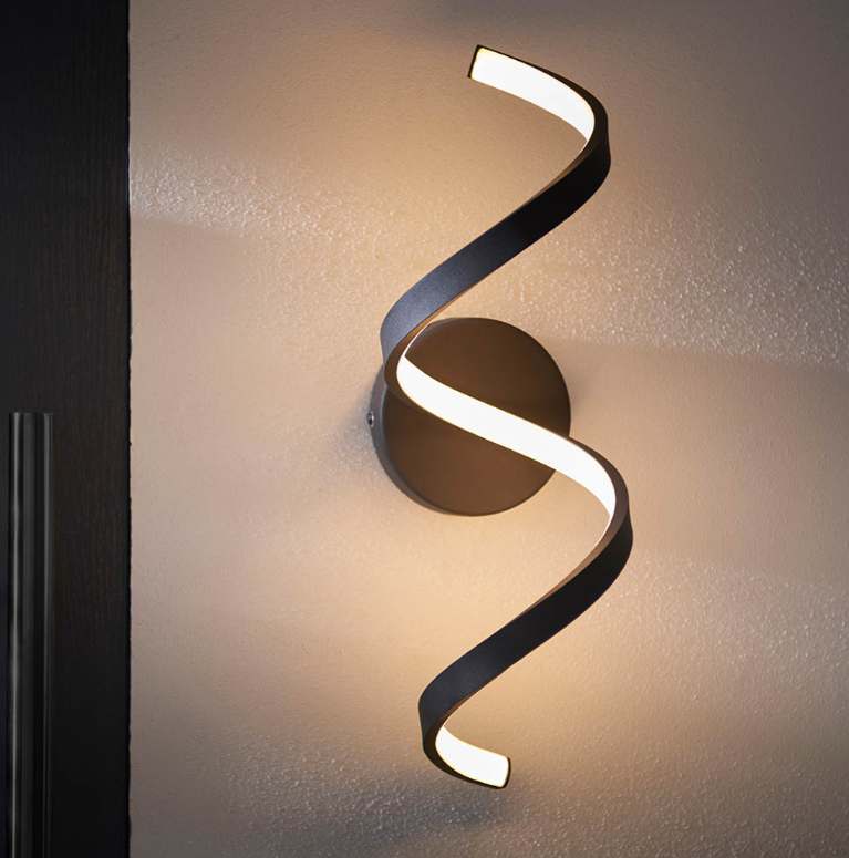 Endon Astral Outdoor Black IP44 Wall Light