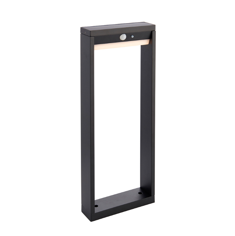 Endon Dannah IP44 Solar Power & PIR Post