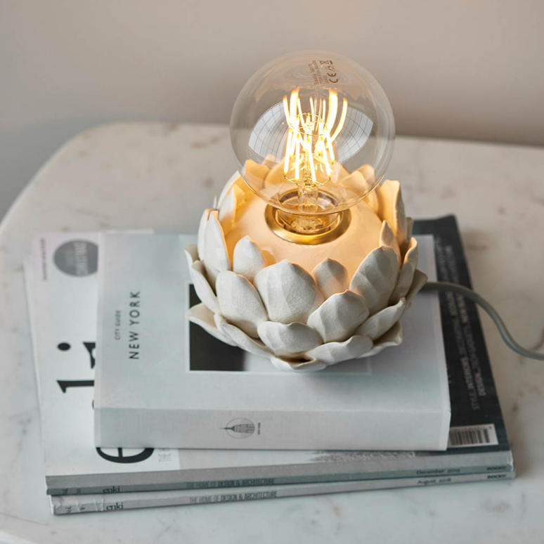 Endon Artichoke Cream Table Lamp