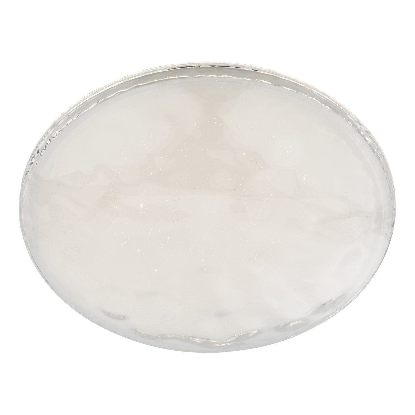 Dar Lighting Atara White LED Flush