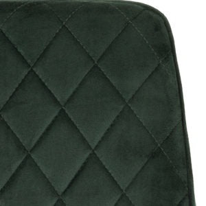 Avery Emerald Green Velvet Chair (Box of 2)