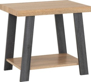 Eddie Grey & Sonoma Effect Side Table