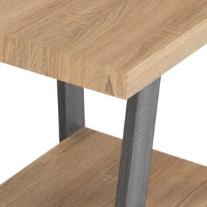 Eddie Grey & Sonoma Effect Side Table