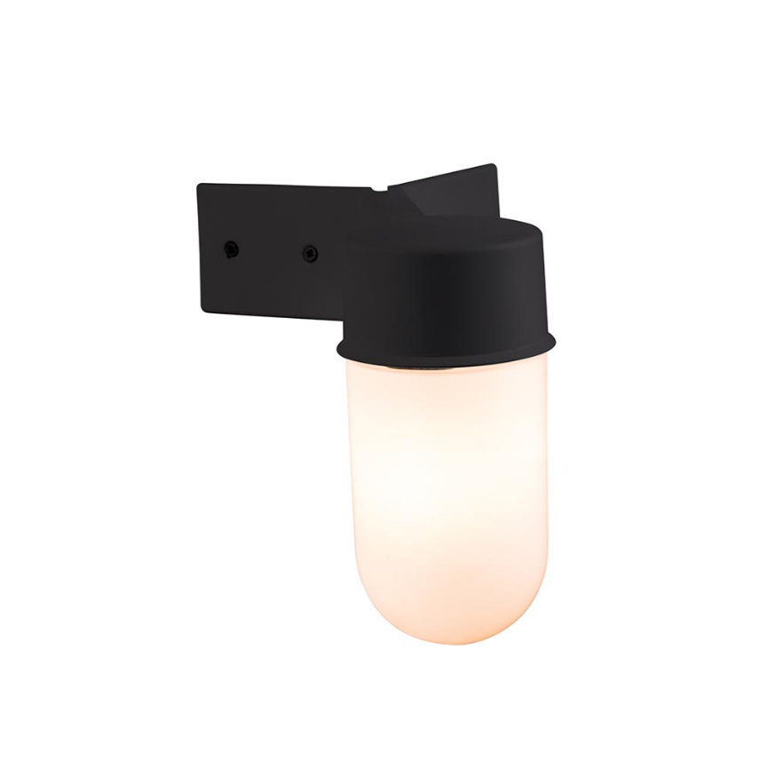 Saxby Ware Black Outdoor IP44 Corner Wall Light