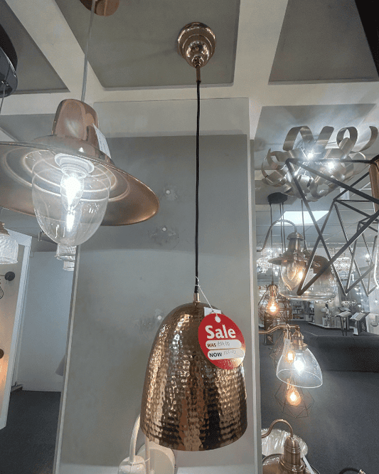 EX-DISPLAY Firstlight Assam Copper Pendant