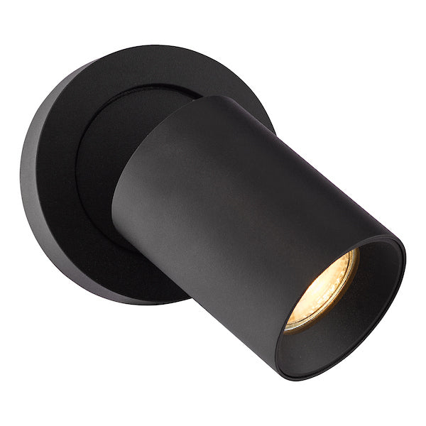 Dar Lighting Hiro Matt Black Single Spotlight