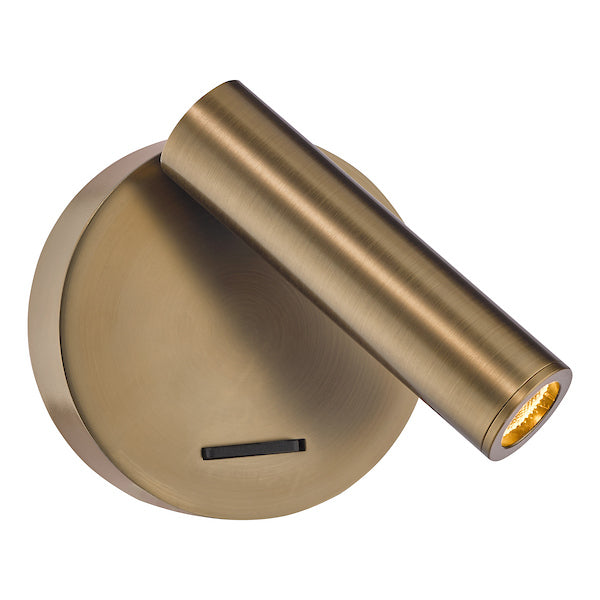 Dar Lighting Itala Antique Bronze LED Single Spotlight