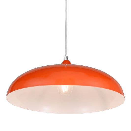Dar Lighting Kaelan Orange Pendant