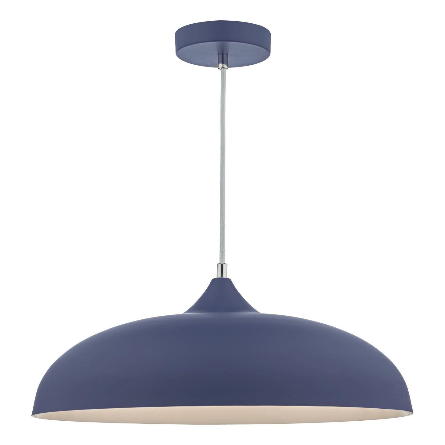 Dar Lighting Kaelan Blue Pendant