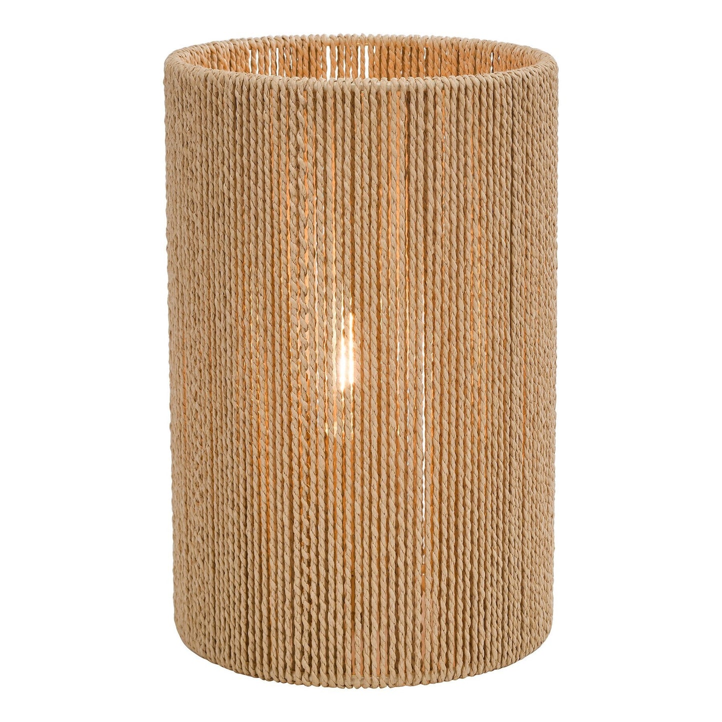 Dar Lighting Keona Natural String Table Lamp