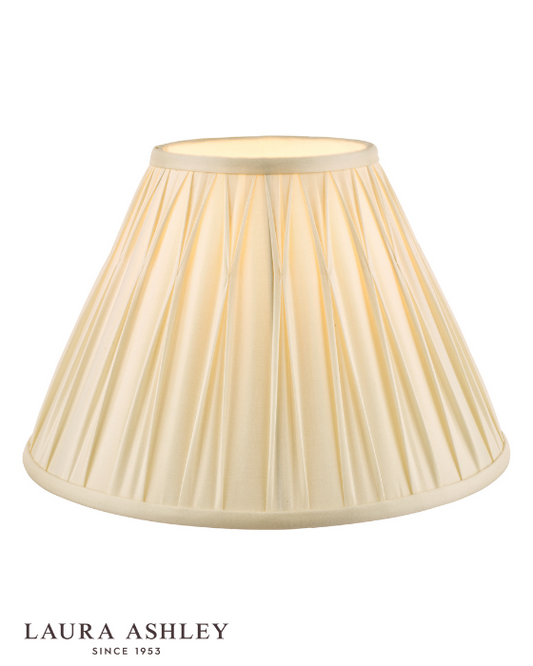 Laura Ashley Fenn Silk Empire Ivory 30cm/12 Inch Drum Shade