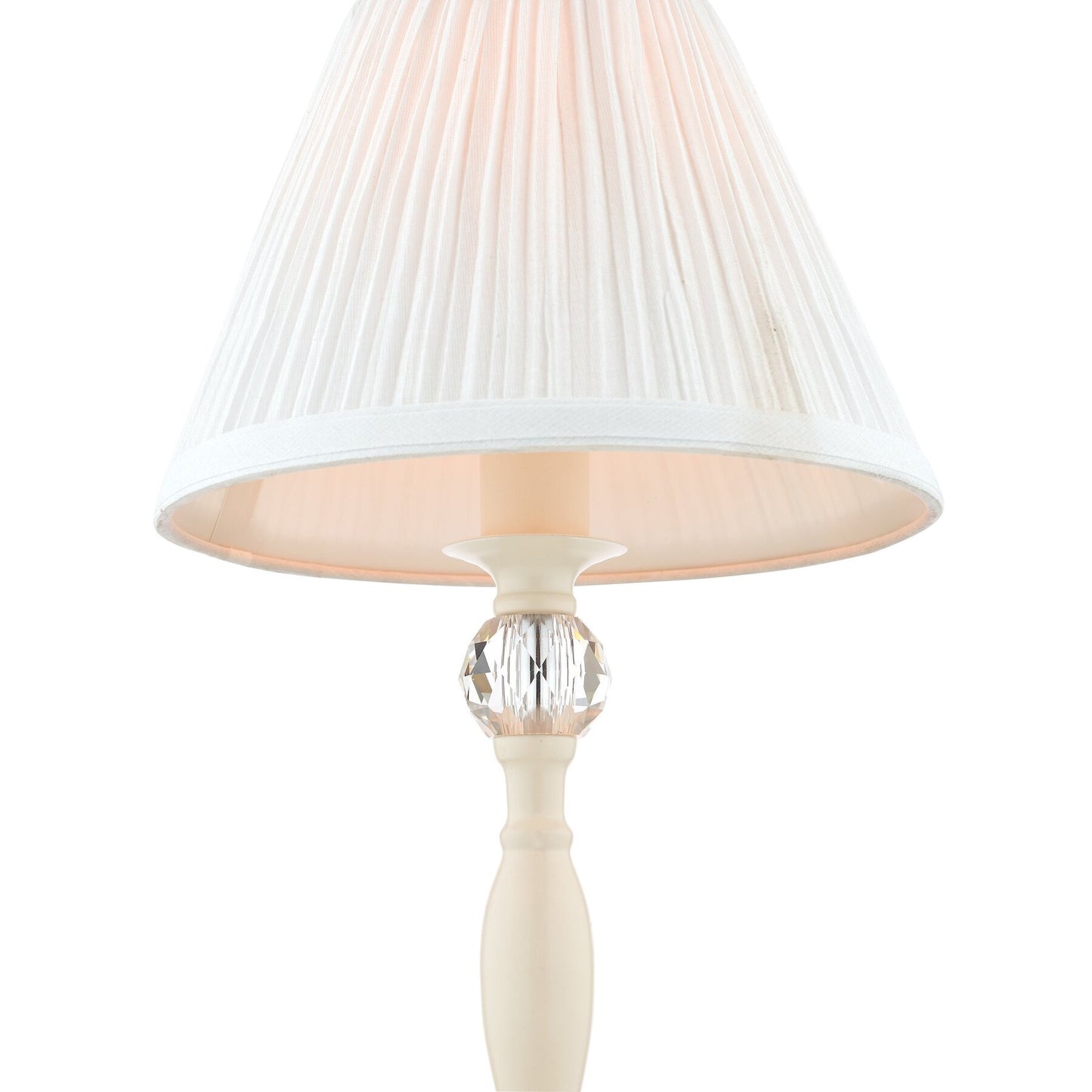 Laura Ashley Ellis Cream Table Lamp With Ivory Shade